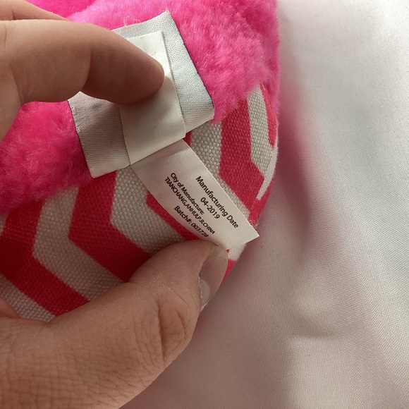 The Preppy Pelican Seahorse Plush Stuffed Animal Toy Pink Navy Chevron 11” 2019 - Picture 11 of 11